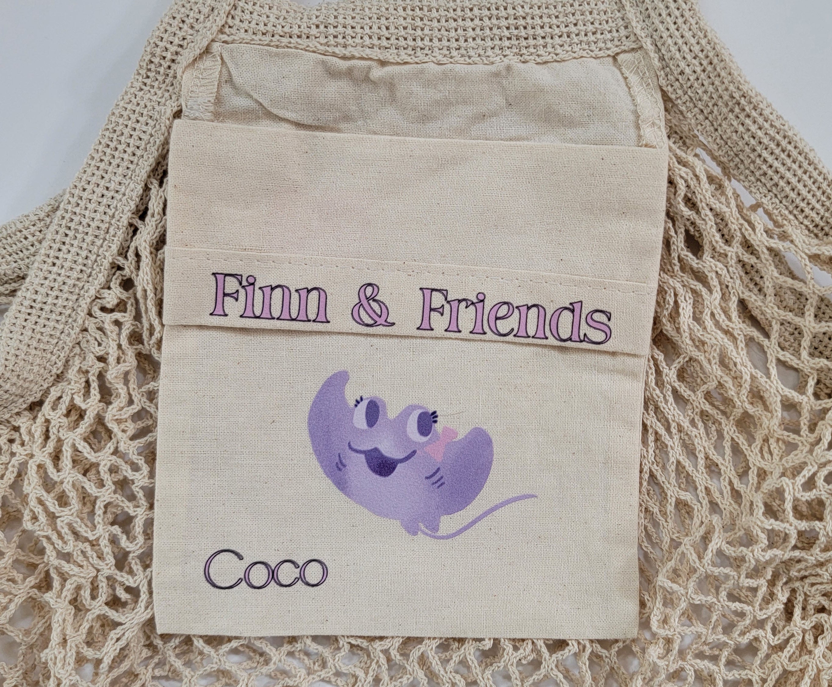 Beach Bag Coco The Manta Ray