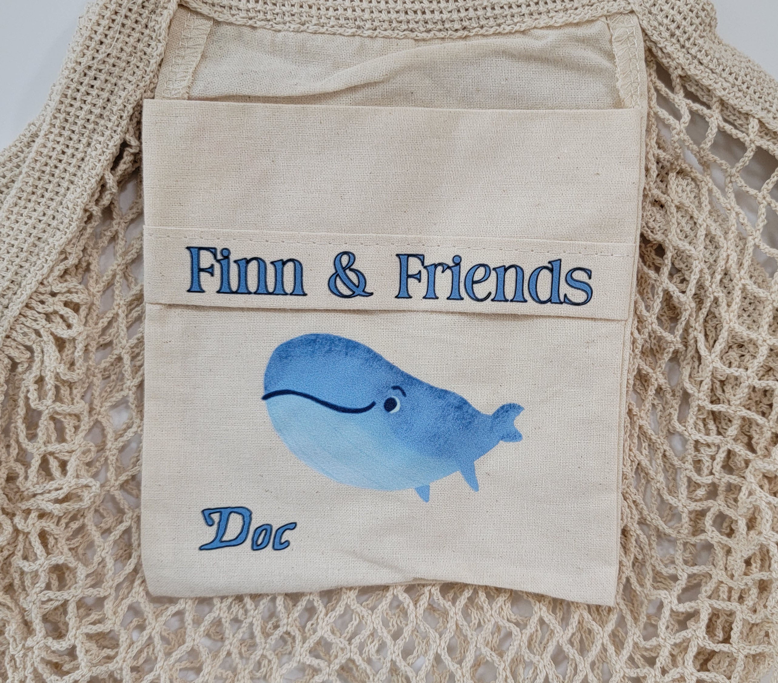 Beach Bag Doc The Blue Whale