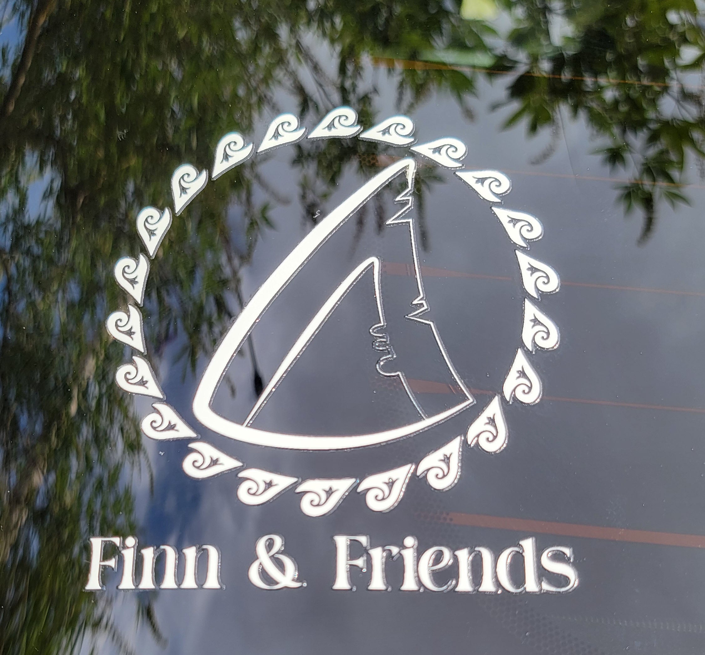 Logo UV Window Decal