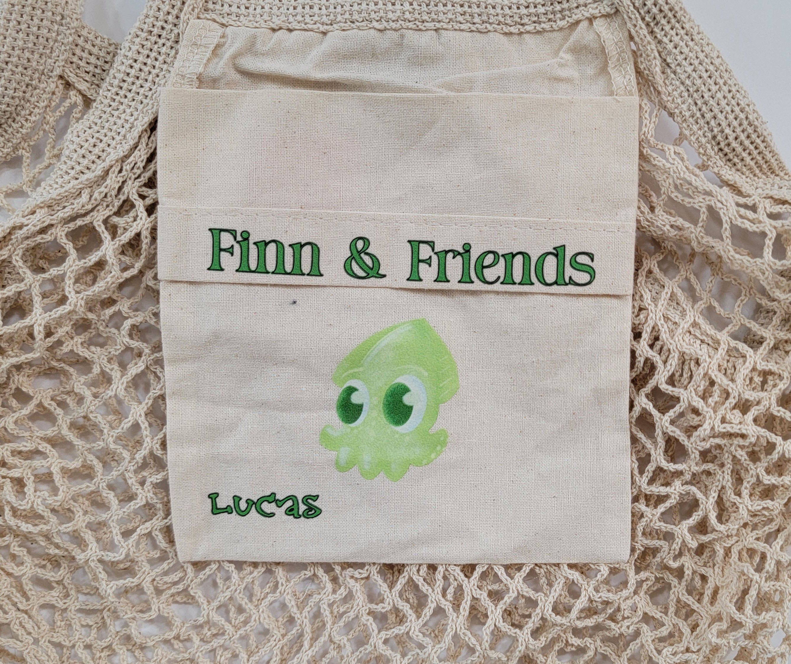 Beach Bag Lucas The Bobtail Squid