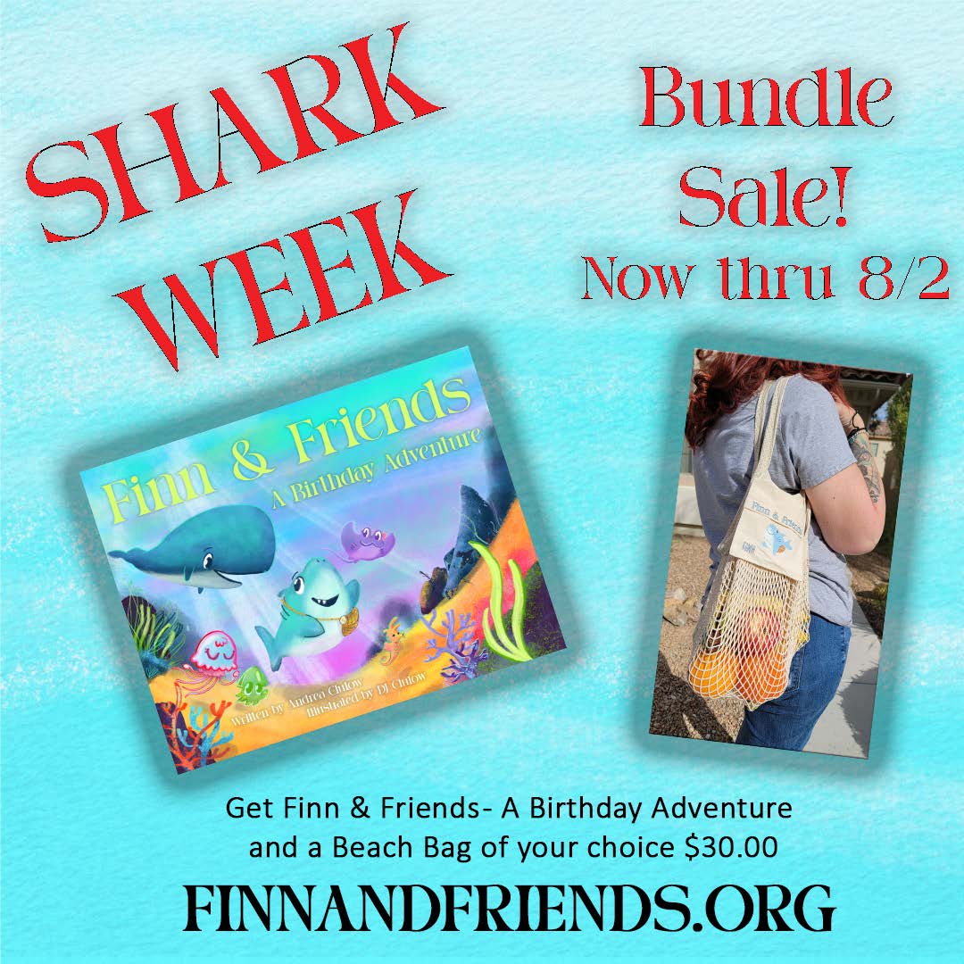 Bundle Sale - Finn & Friends - A Birthday Adventure/Character Beach Bag