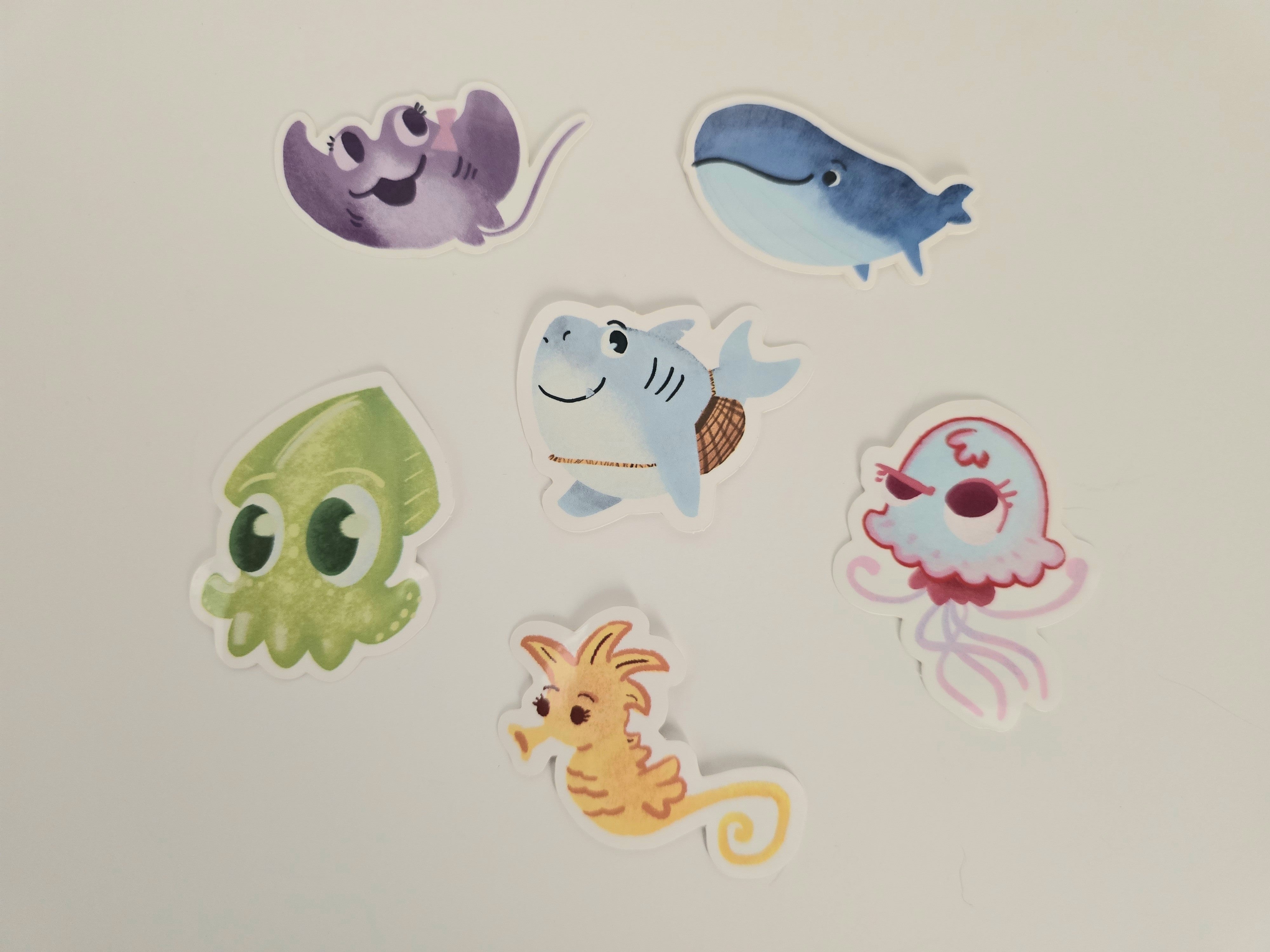 Finn & Friends Sticker Pack of 6